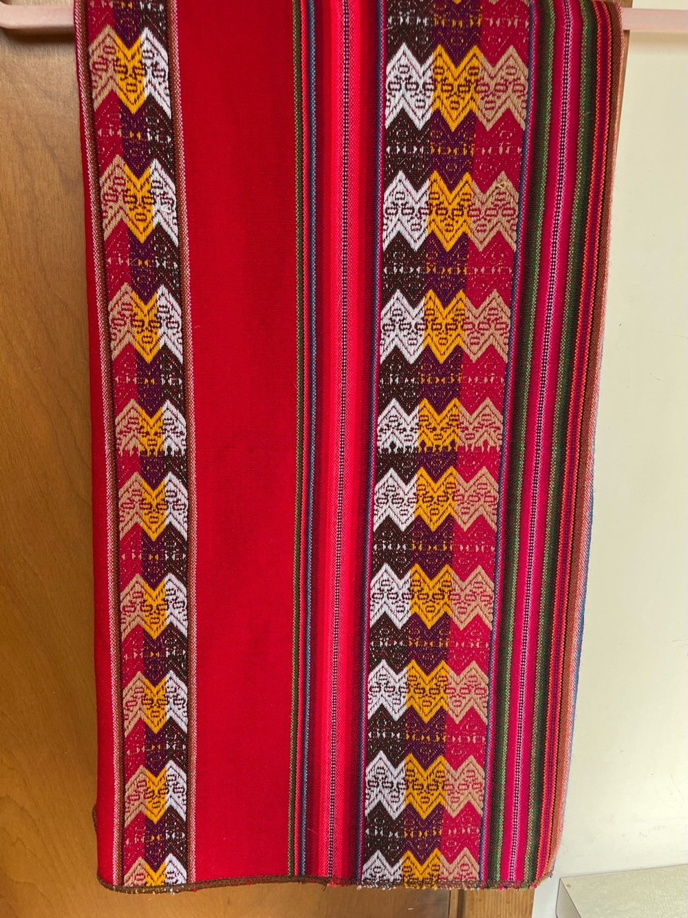 Peruvian Manta Wall Hanging or Tablecloth